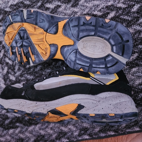 Mens Sketchers Steel toe memory goam wide width stamina industrial shoe size 13 - Picture 4 of 7